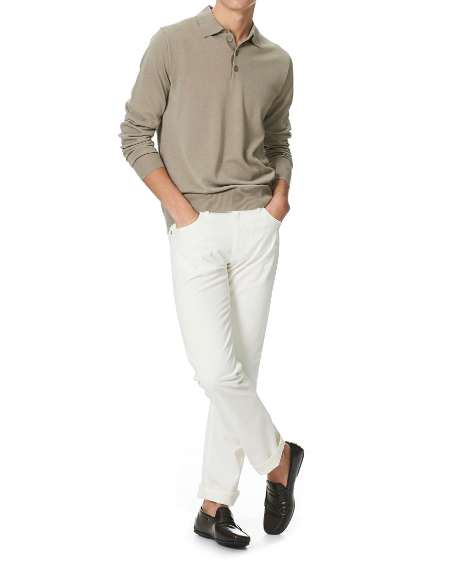 Herre | Bukser | Emporio Armani | Cotton 5-pocket White