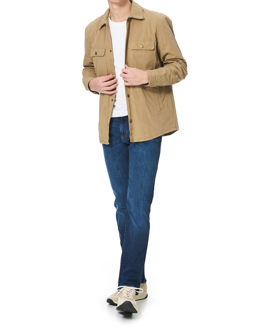 Herre | Jeans | Emporio Armani | Regular Fit Jeans Dark Blue