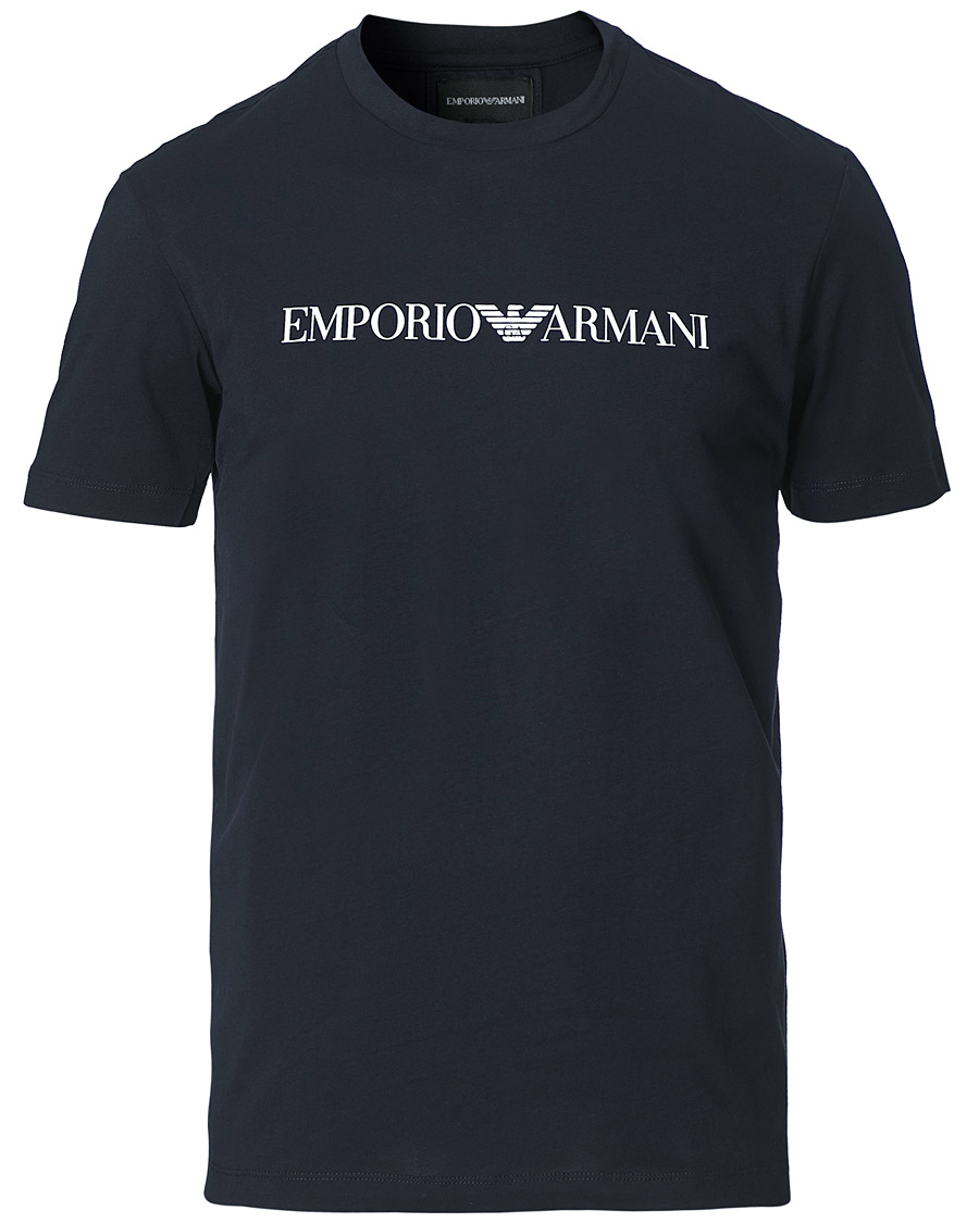 Herre | T-Shirts | Emporio Armani | Emporio Tee Navy