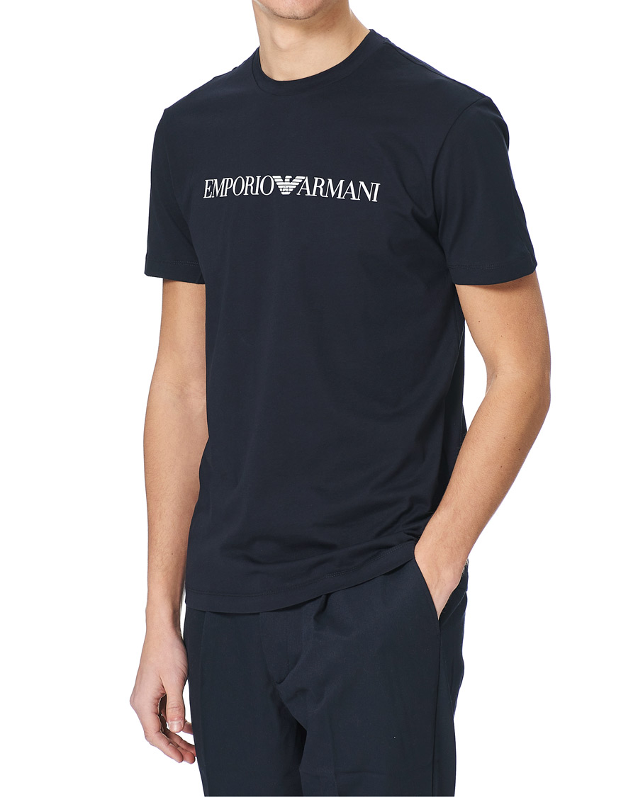 Herre | T-Shirts | Emporio Armani | Emporio Tee Navy