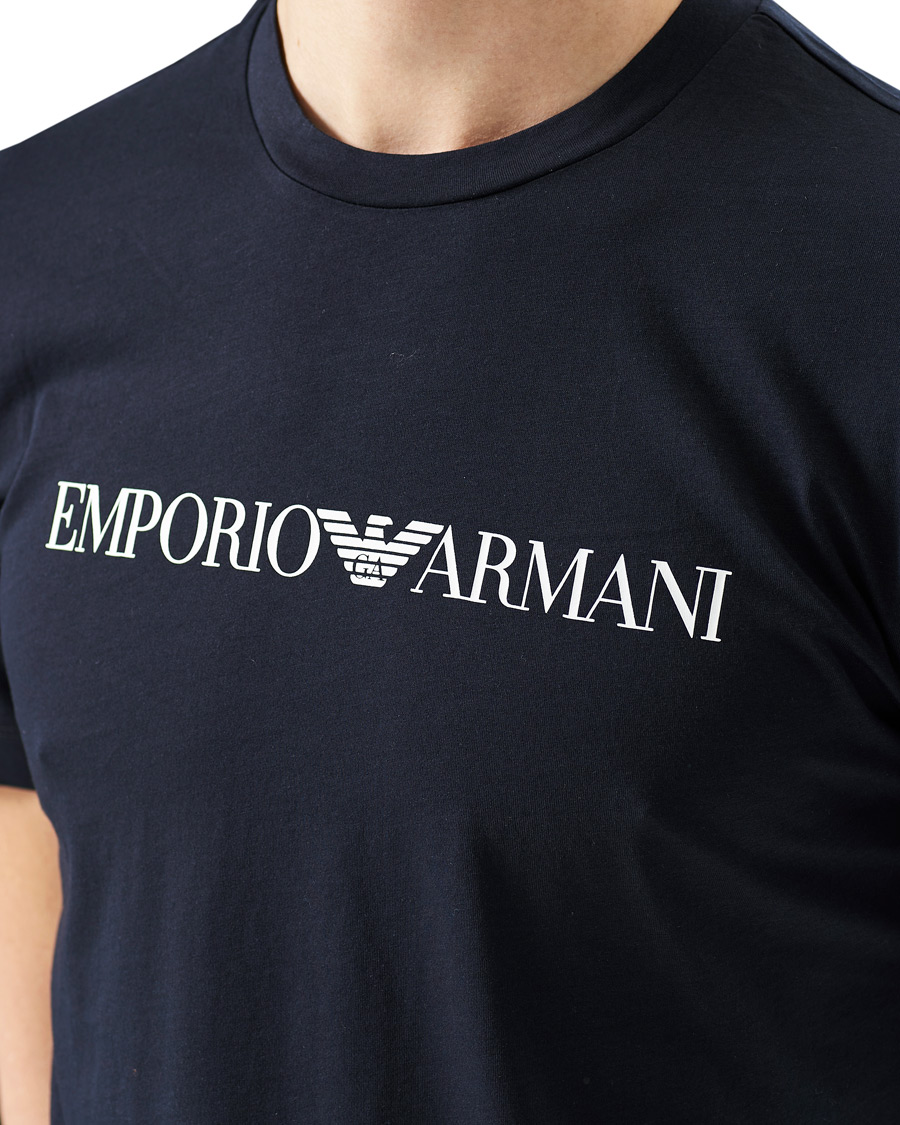 Herre | T-Shirts | Emporio Armani | Emporio Tee Navy