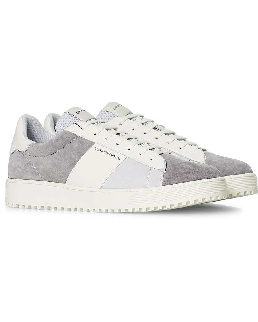 Herre | Emporio Armani Suede Sneaker Beige | Emporio Armani | Suede Sneaker Beige