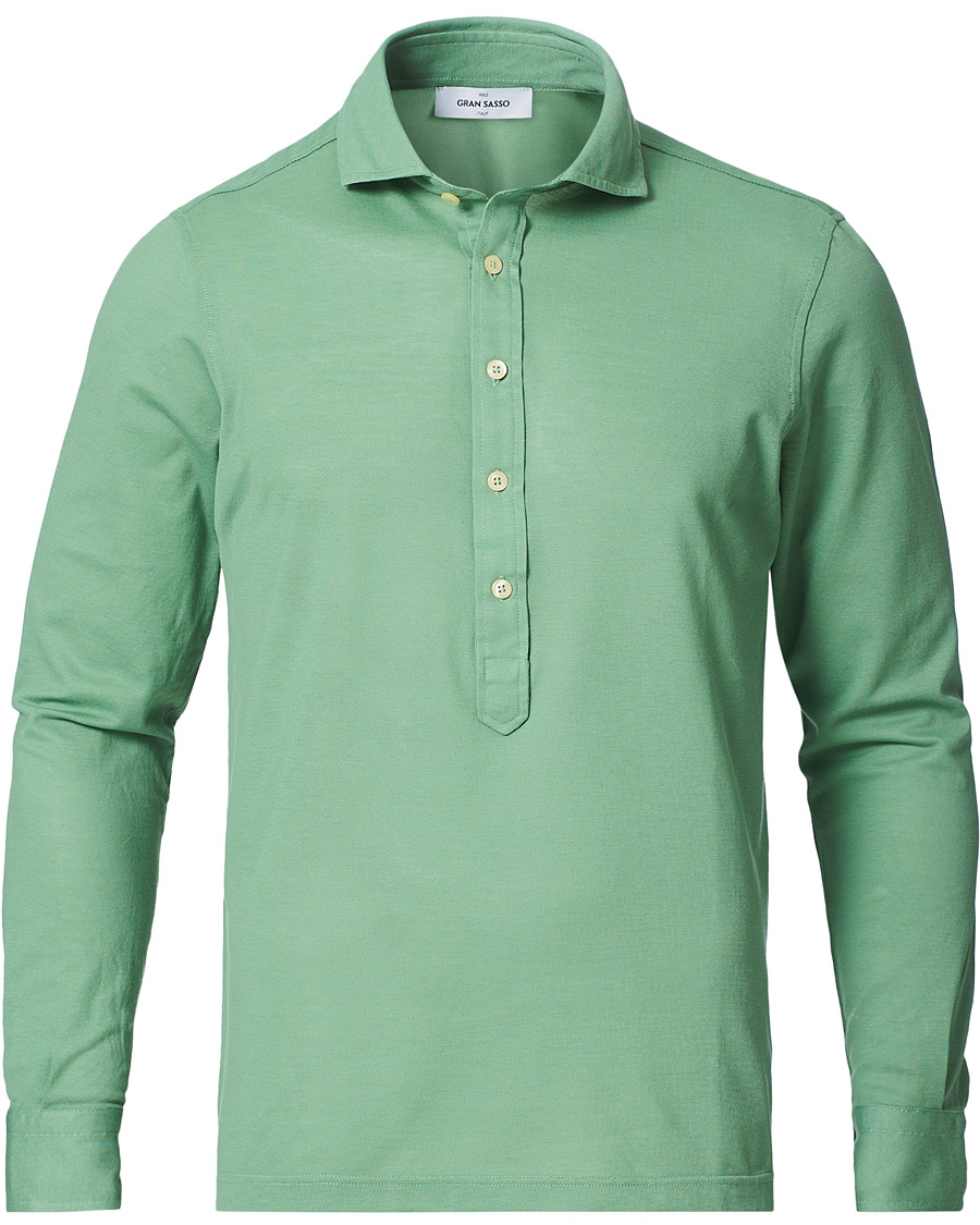 Herre | Skjorter | Gran Sasso | Popover Shirt Pistage