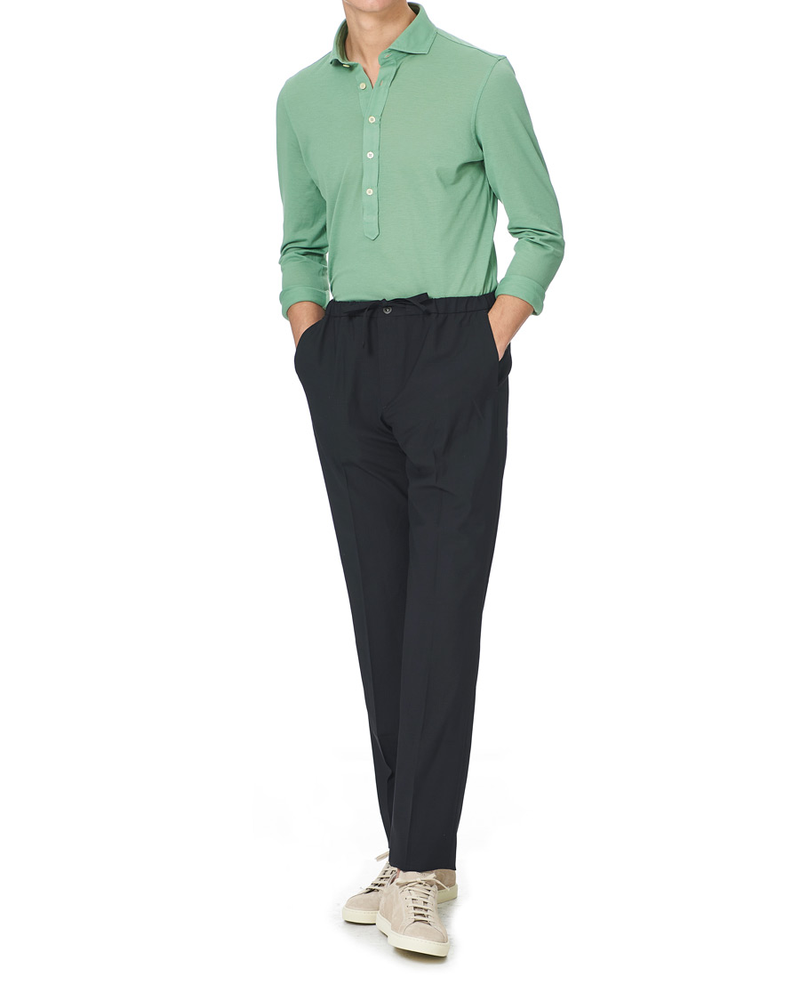 Herre | Skjorter | Gran Sasso | Popover Shirt Pistage