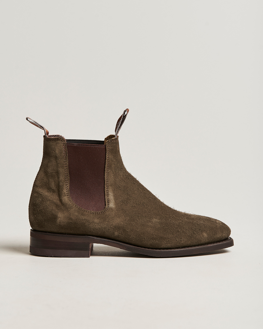 Diktatur Konfrontere Kommunist R.M.Williams Blaxland G Boot Universe Khaki Suede - CareOfCarl.dk