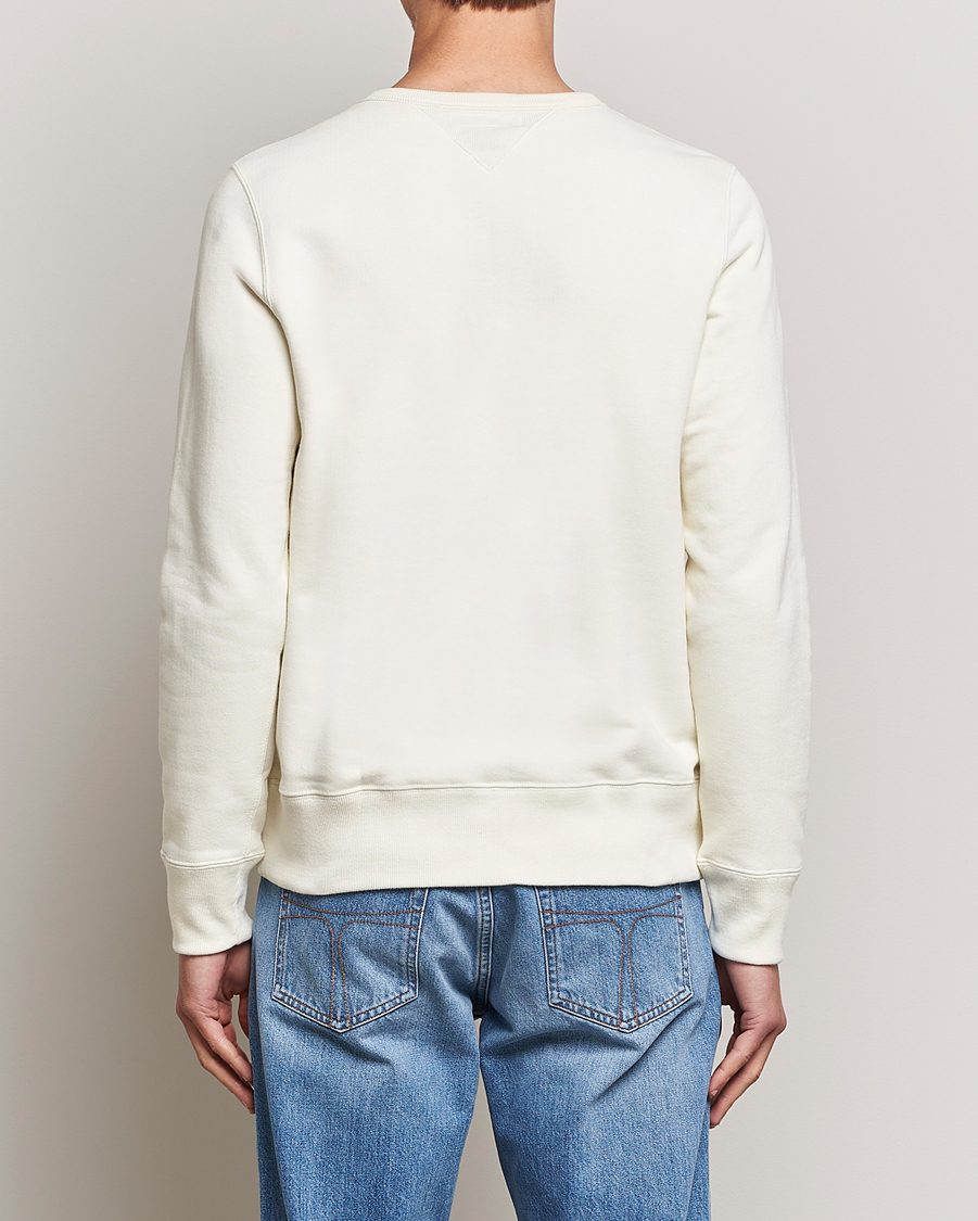 Herre | Trøjer | Merz b. Schwanen | Organic Cotton Crew Neck Sweat Oat