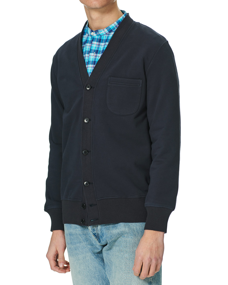Herre | Trøjer | BEAMS PLUS | Cardigan Sweater Navy