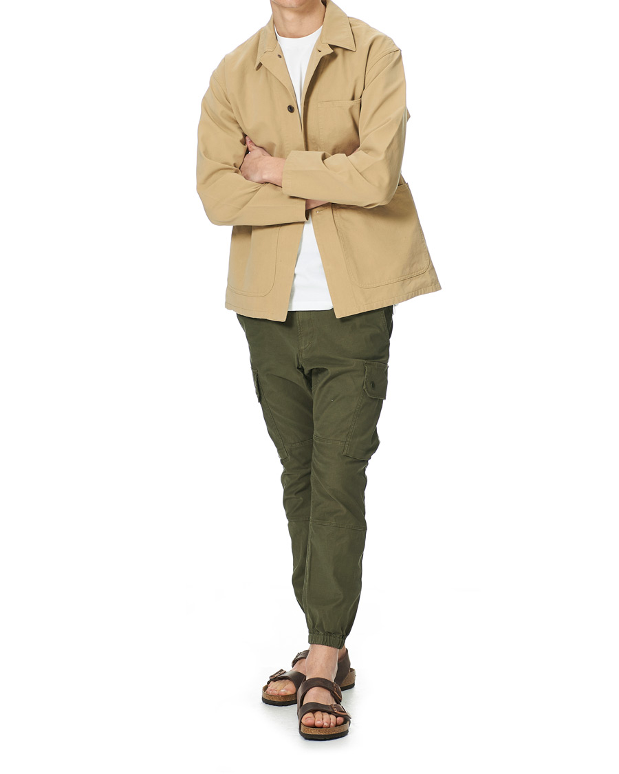 Herre | Bukser | BEAMS PLUS | Military Gym Pants 6 Pocket Olive