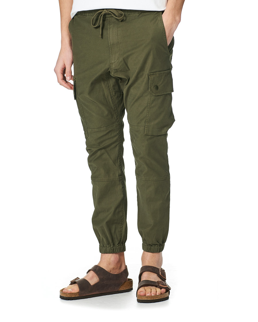Herre | Bukser | BEAMS PLUS | Military Gym Pants 6 Pocket Olive
