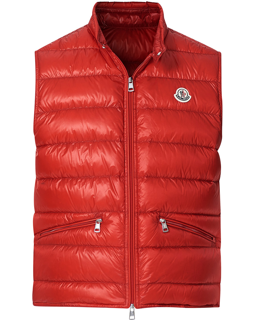 Herre | Jakker | Moncler | Gui Down Vest Red