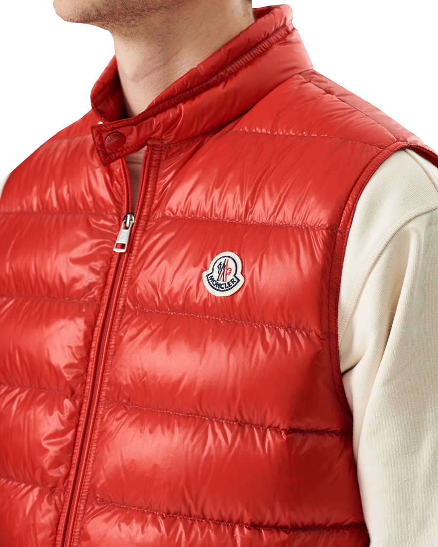 Herre | Jakker | Moncler | Gui Down Vest Red