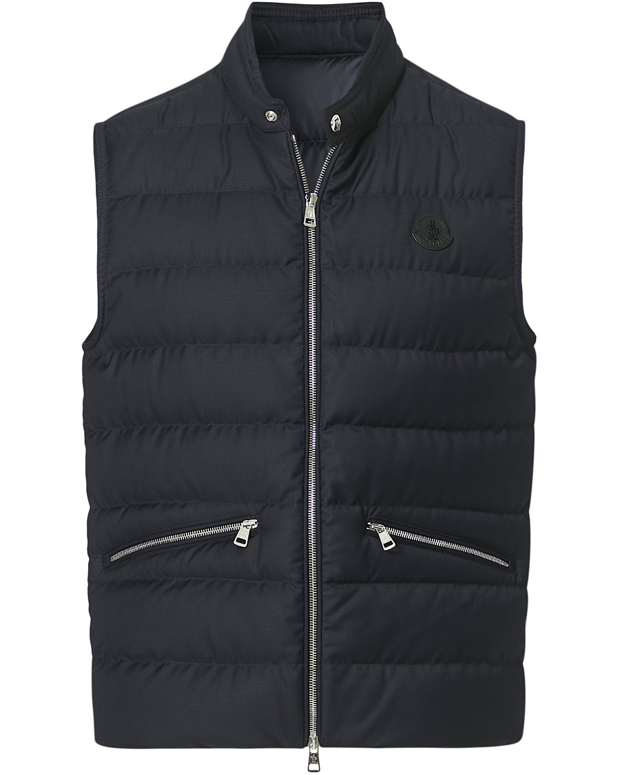 Herre | Jakker | Moncler | Gallienne Down Vest Navy