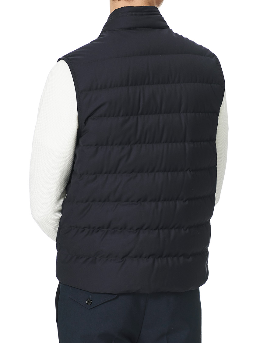Herre | Jakker | Moncler | Gallienne Down Vest Navy