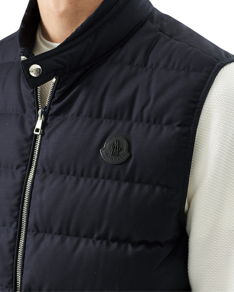 Herre | Jakker | Moncler | Gallienne Down Vest Navy