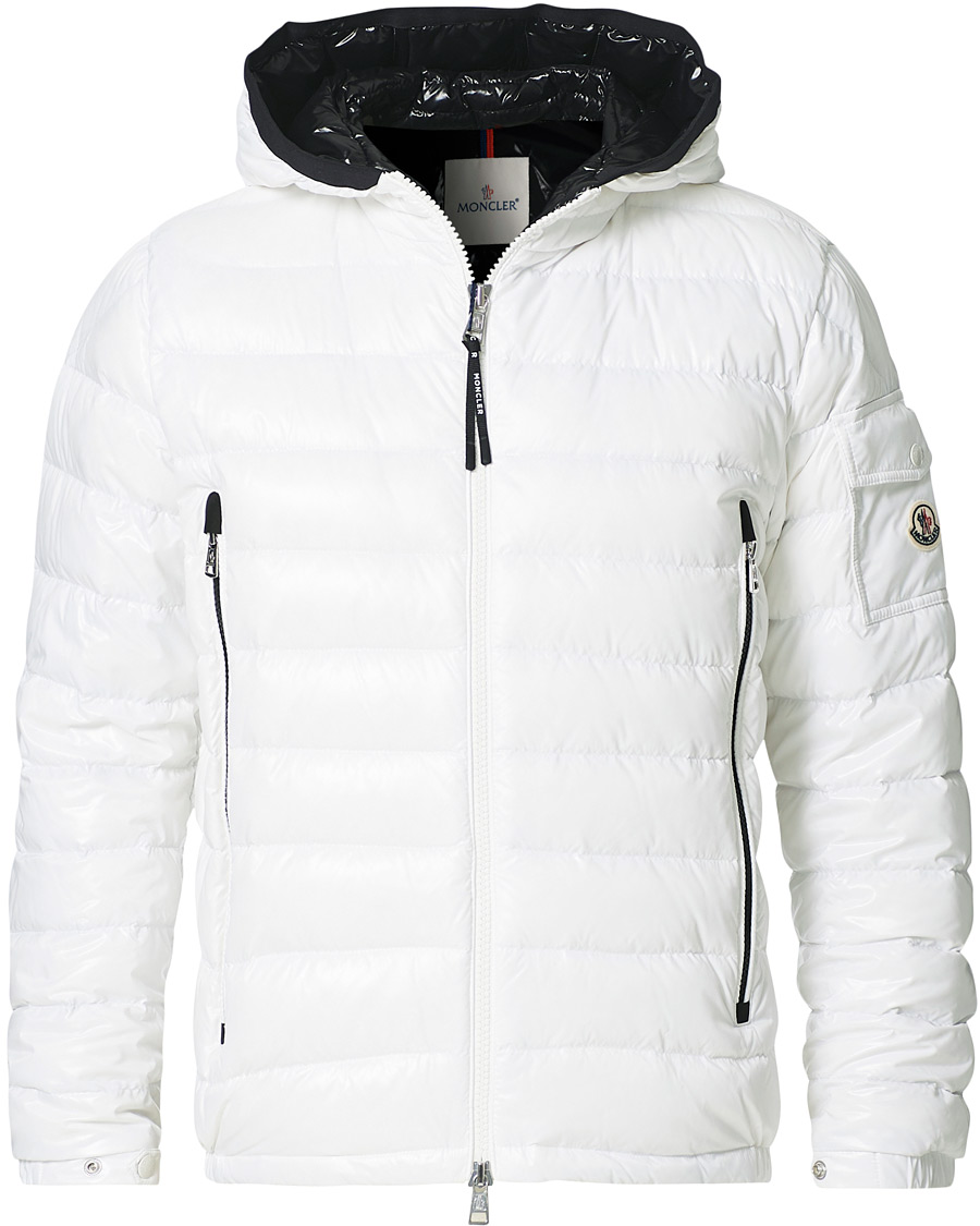mynte craft fjerne Moncler Galion Down Jacket White - CareOfCarl.dk