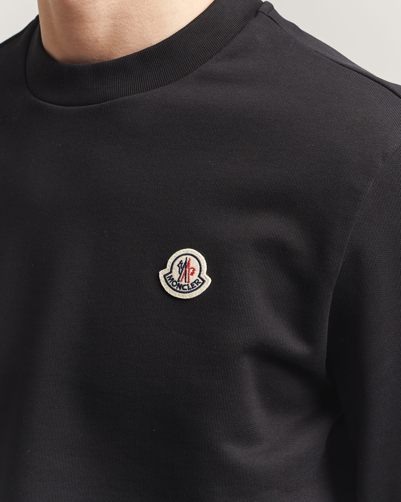 Herre | Trøjer | Moncler | Logo Sweatshirt Black