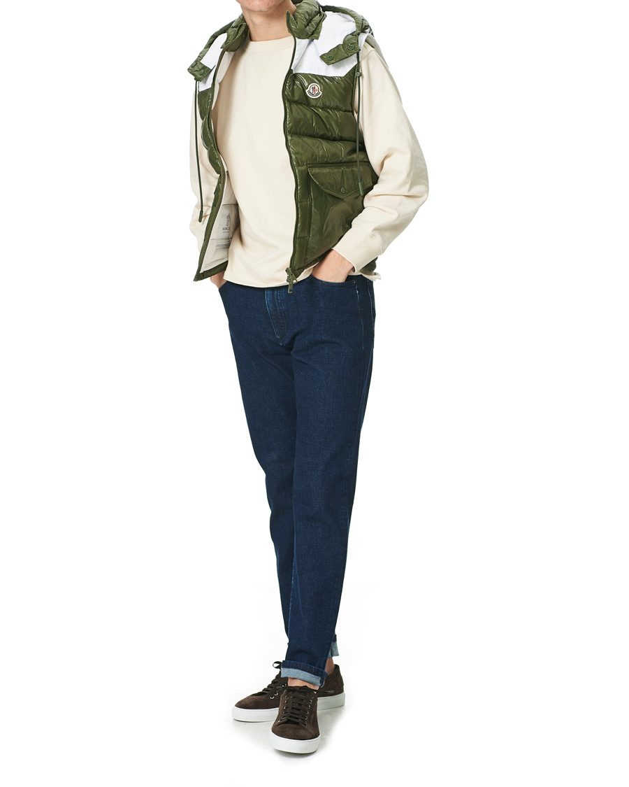 Herre | Jakker | Moncler | Genichi Down Vest Forest Green