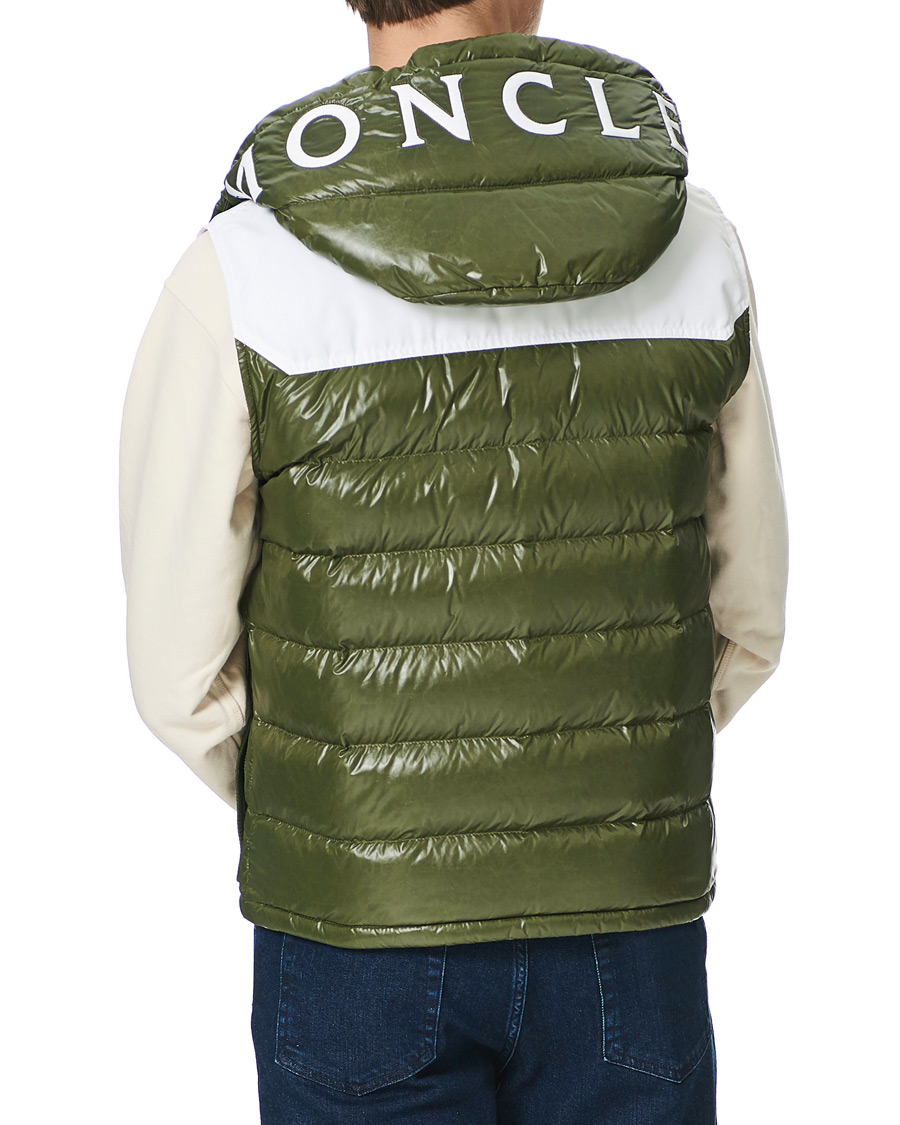 Herre | Jakker | Moncler | Genichi Down Vest Forest Green