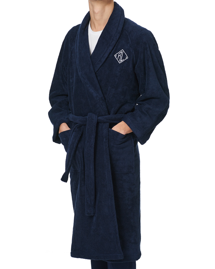 Herre | Pyjamas & Morgenkåber | Ralph Lauren Home | Langdon Shawl Collar Bathrobe Midnight