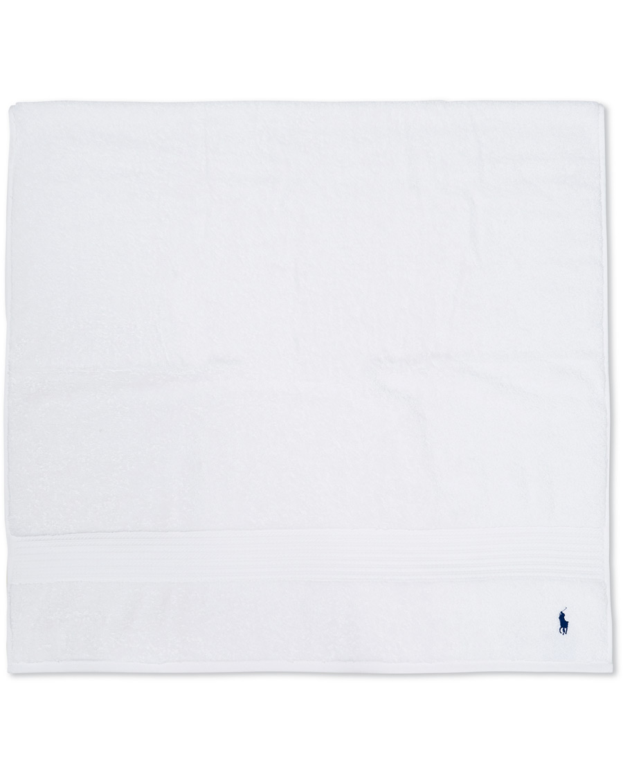 Herre | Ralph Lauren Home Polo Player Bath Sheet 90x170 White | Ralph Lauren Home | Polo Player Bath Sheet 90x170 White