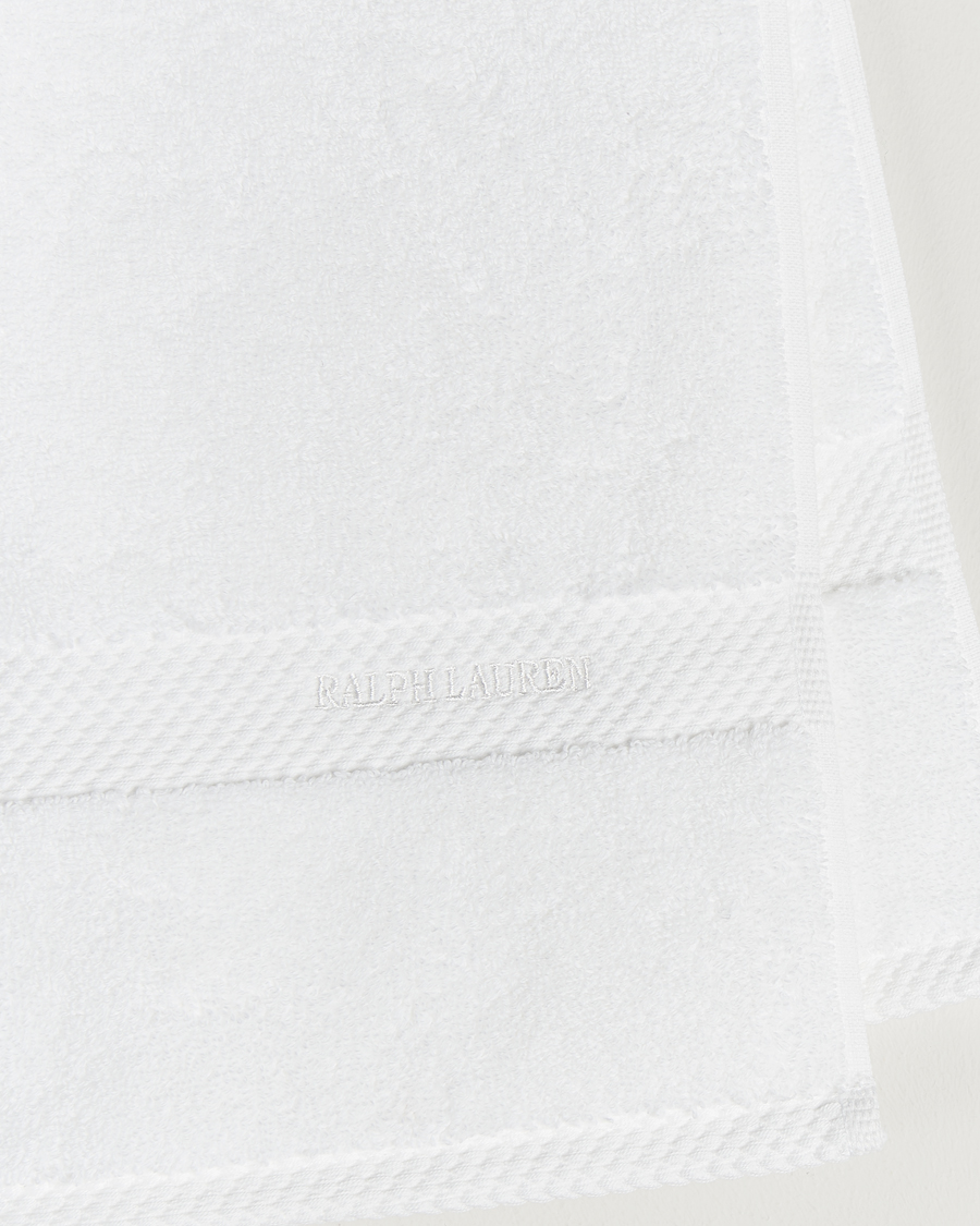 Herre | Ralph Lauren Home Avenue Guest Towel 42x70 White | Ralph Lauren Home | Avenue Guest Towel 42x70 White