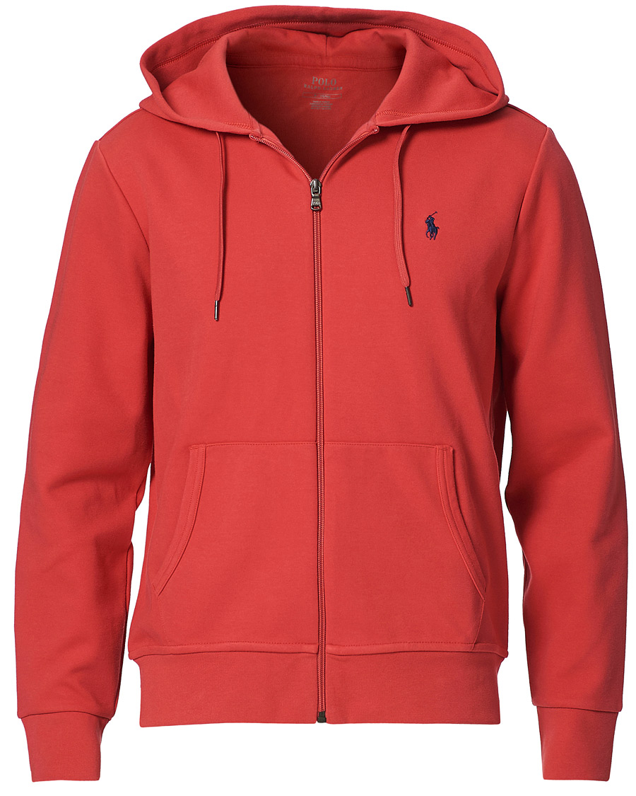 Herre | Trøjer | Polo Ralph Lauren | Tech Full-Zip Hoodie Starboard Red