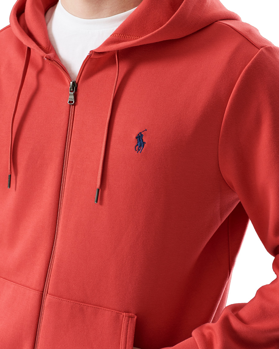 Herre | Trøjer | Polo Ralph Lauren | Tech Full-Zip Hoodie Starboard Red