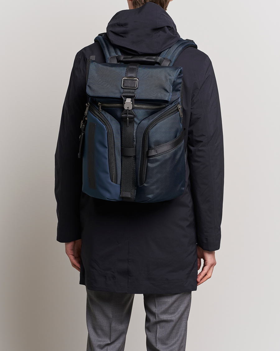 Herre | TUMI | TUMI | Alpha Bravo Logistics Backpack Navy