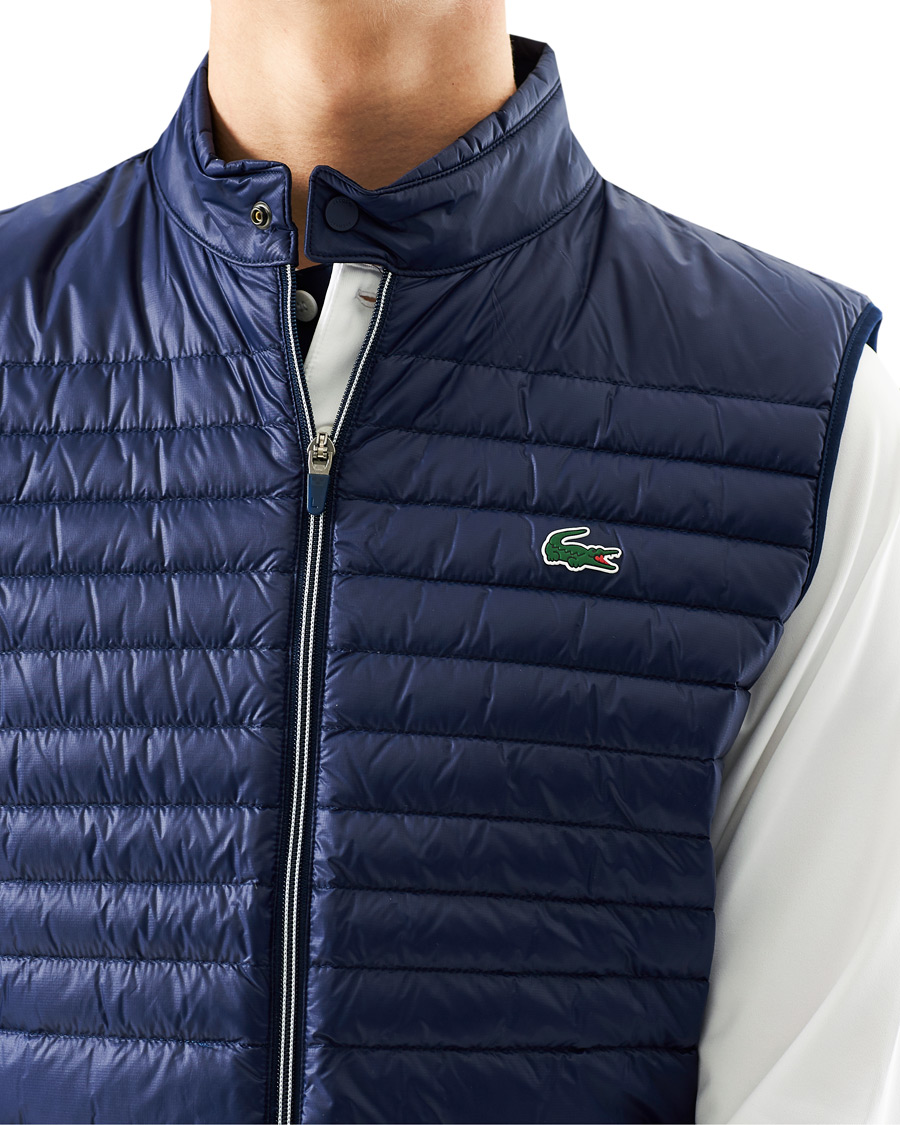 Herre | Jakker | Lacoste | Light Down Vest Navy Blue