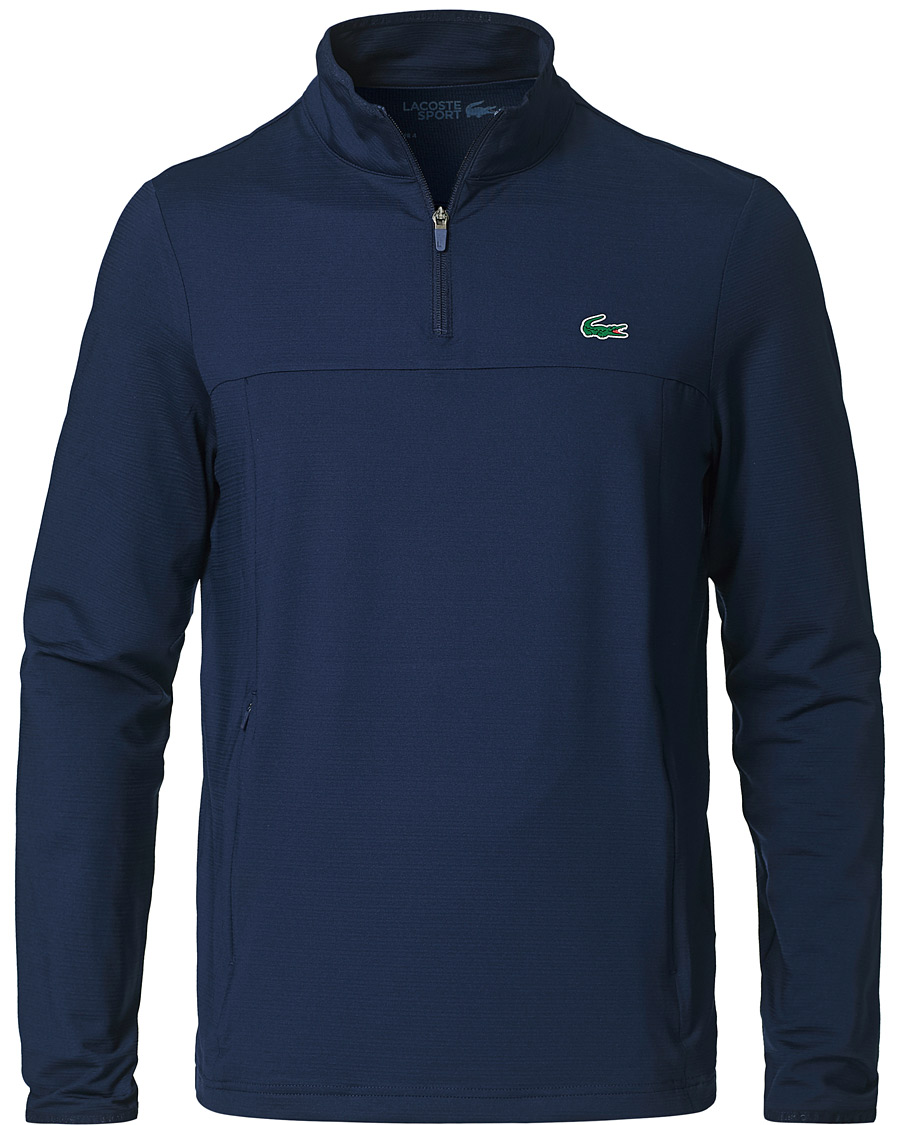 Herre | Trøjer | Lacoste Sport | Performance Midlayer Half Zip Navy Blue