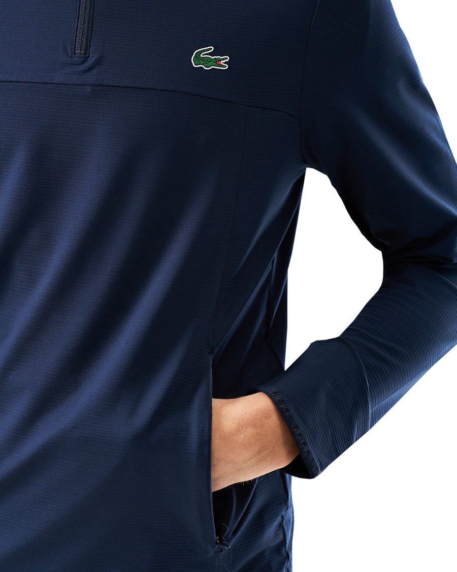 Herre | Trøjer | Lacoste Sport | Performance Midlayer Half Zip Navy Blue