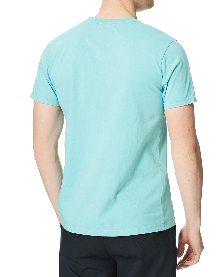 Herre | T-Shirts | Colorful Standard | Classic Organic T-Shirt Teal Blue