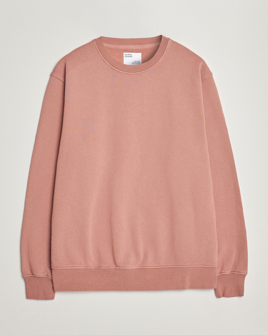 Herre | Gaver til særlige lejligheder | Colorful Standard | Classic Organic Crew Neck Sweat Rosewood Mist