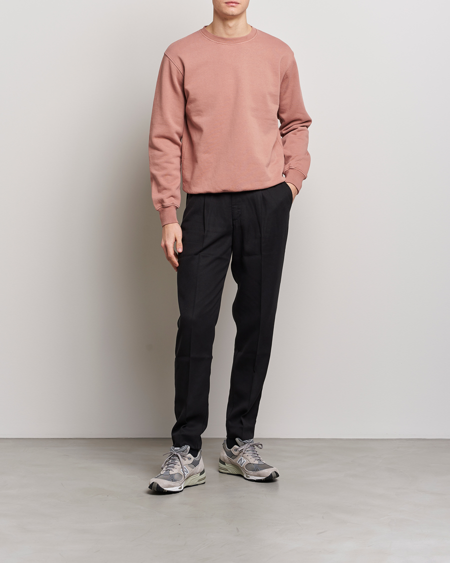 Herre | Trøjer | Colorful Standard | Classic Organic Crew Neck Sweat Rosewood Mist