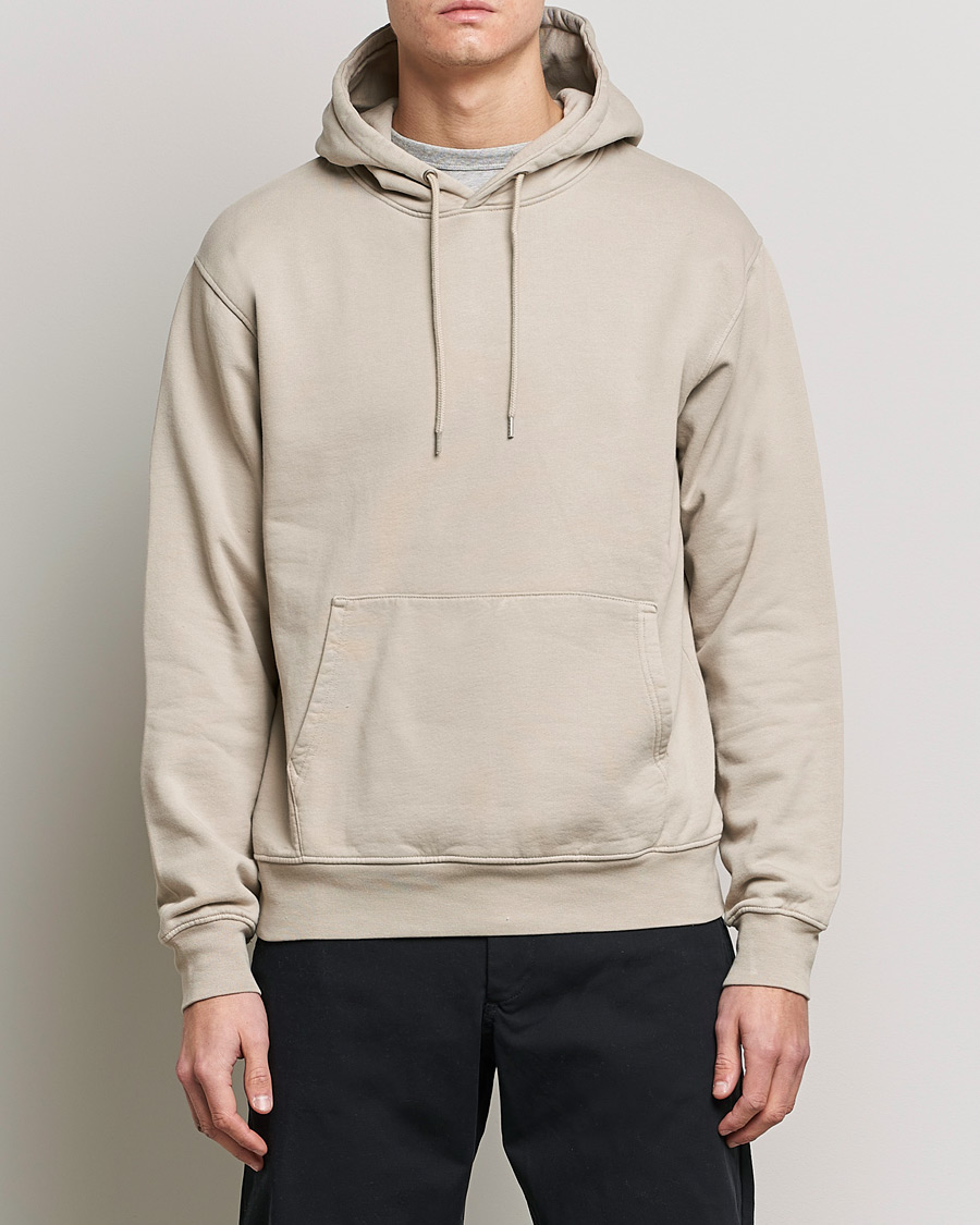 Herre | Hættetrøjer | Colorful Standard | Classic Organic Hood Oyster Grey