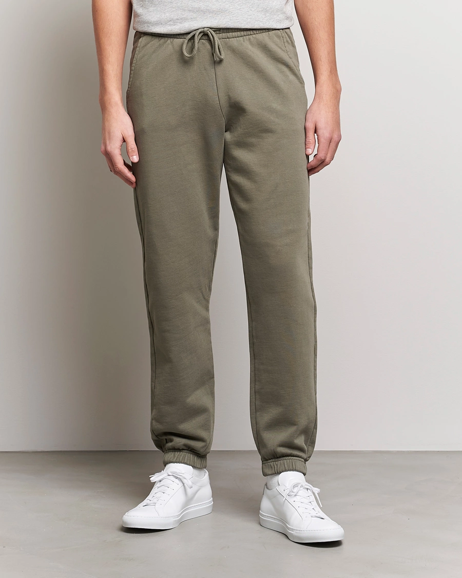 Herre | Sweatpants | Colorful Standard | Classic Organic Sweatpants Dusty Olive