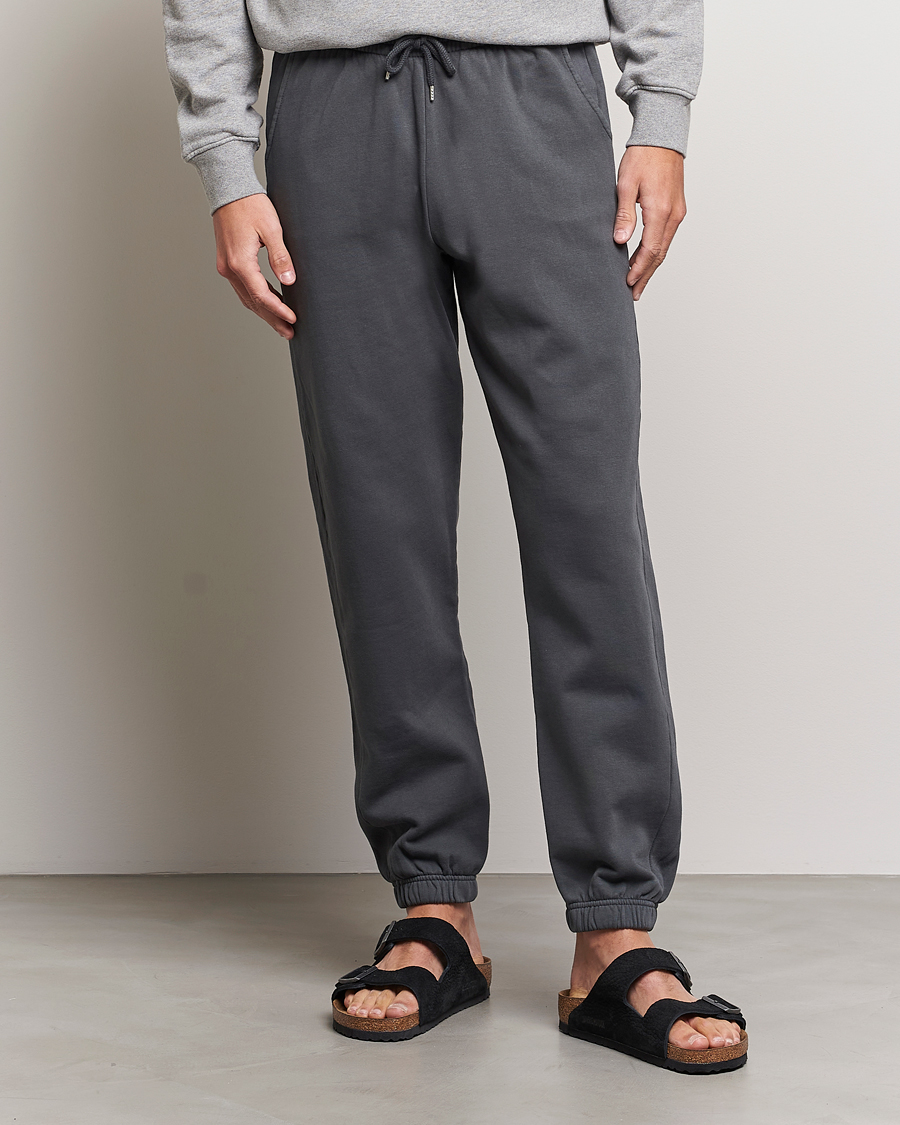 Herre | For et mere bæredygtigt valg | Colorful Standard | Classic Organic Sweatpants Lava Grey