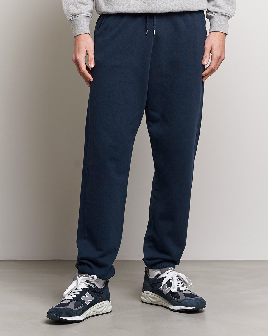 Herre |  | Colorful Standard | Classic Organic Sweatpants Navy Blue