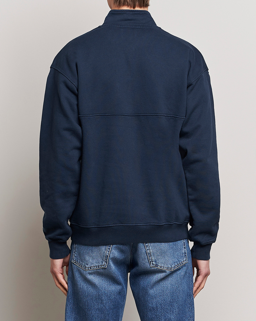 Herre | Trøjer | Colorful Standard | Classic Organic Half-Zip Navy Blue