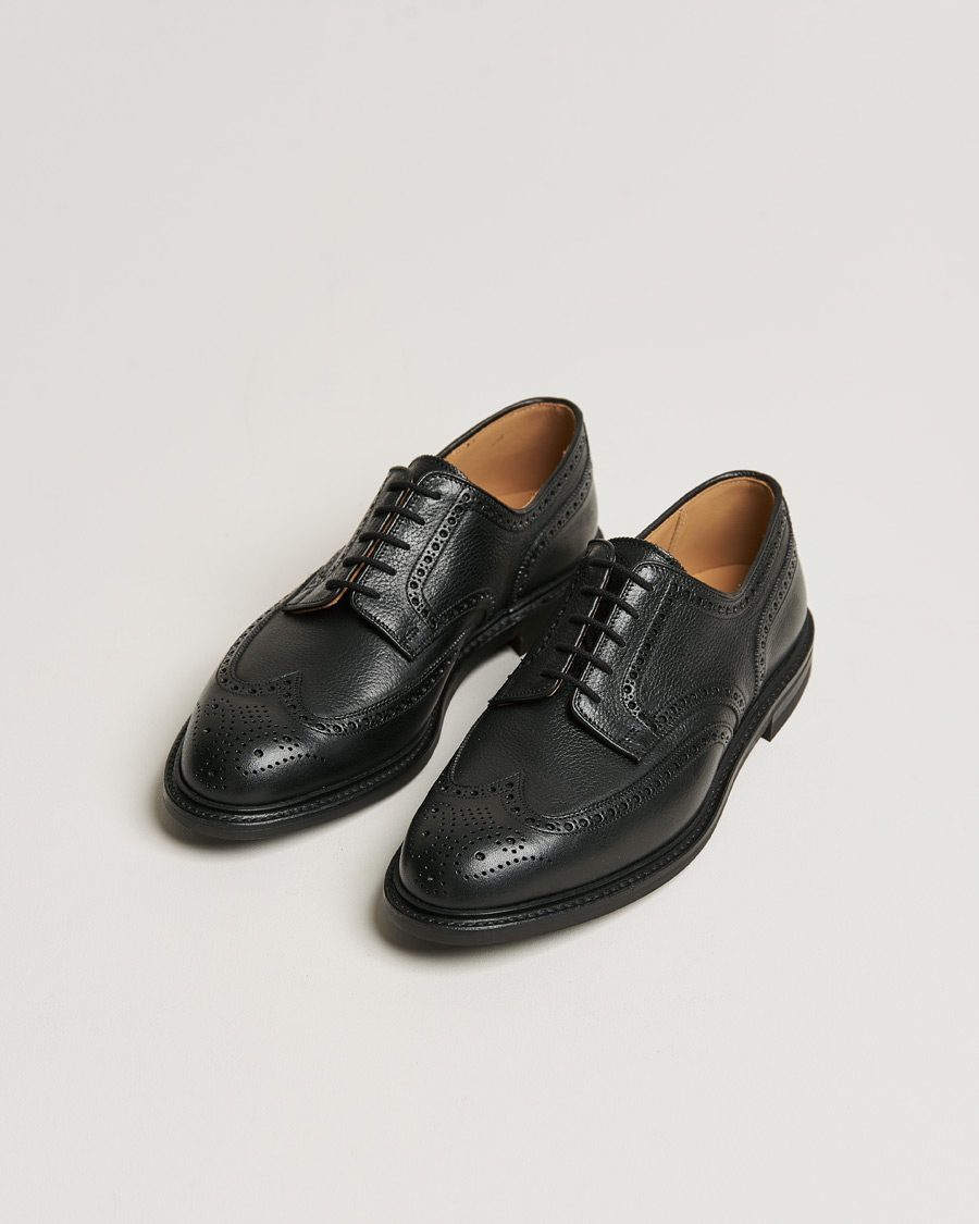 Herre | Crockett & Jones x Tärnsjö Garveri Pembroke Milled Grain City Sole Black Calf | Crockett & Jones x Tärnsjö Garveri | Pembroke Milled Grain City Sole Black Calf