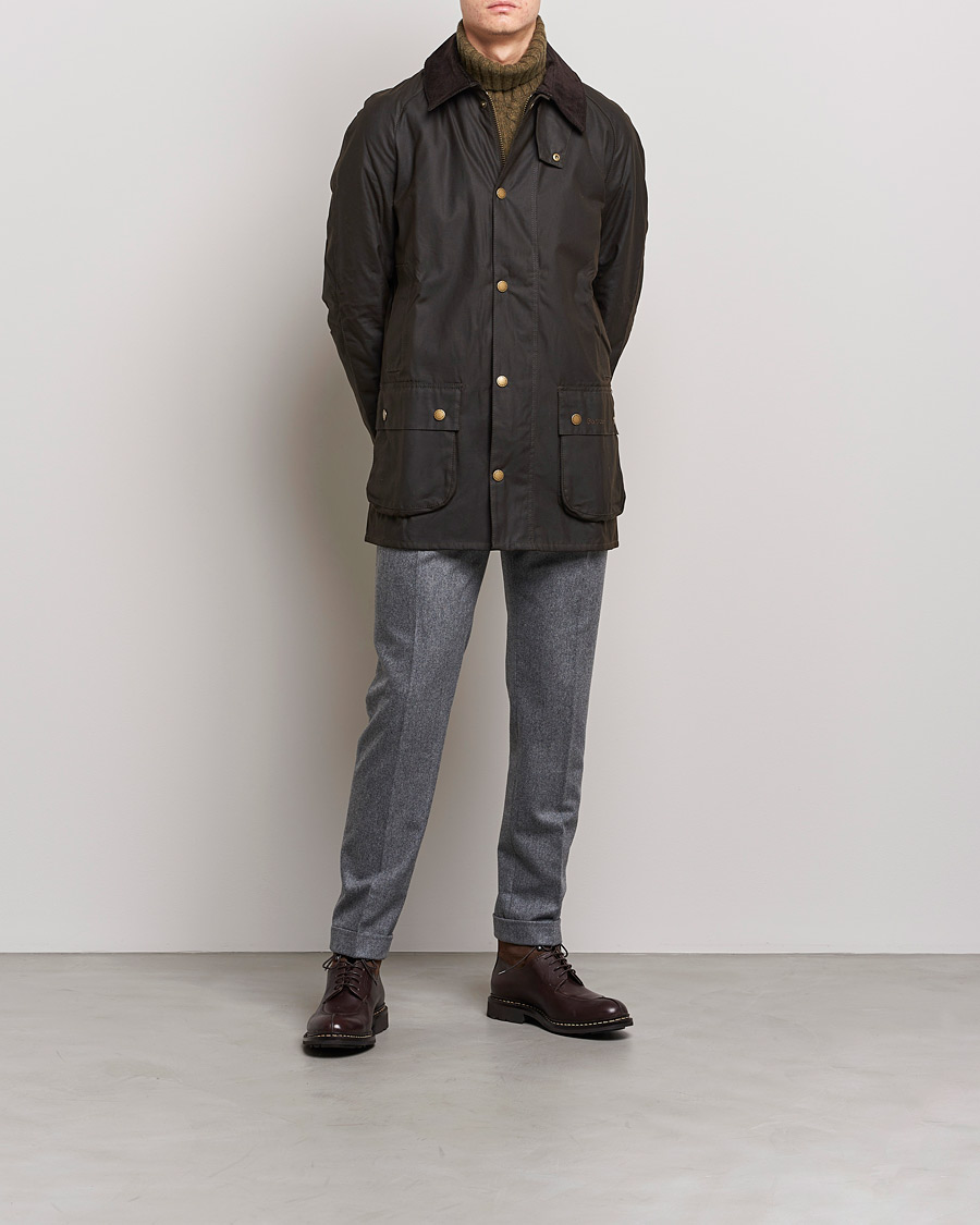 Herre |  | Barbour Lifestyle | Beausby Waxed Jacket Olive