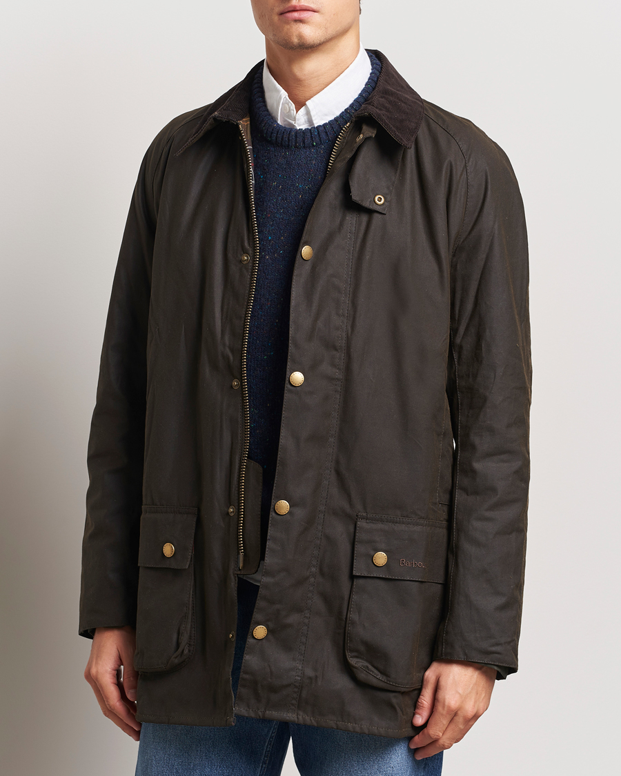 Herre | Best of British | Barbour Lifestyle | Beausby Waxed Jacket Olive