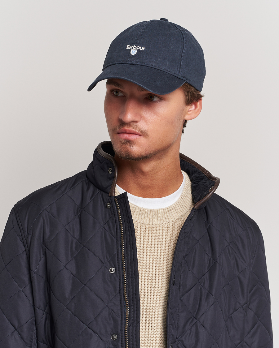 Herre | Dad Caps | Barbour Lifestyle | Cascade Sports Cap Navy