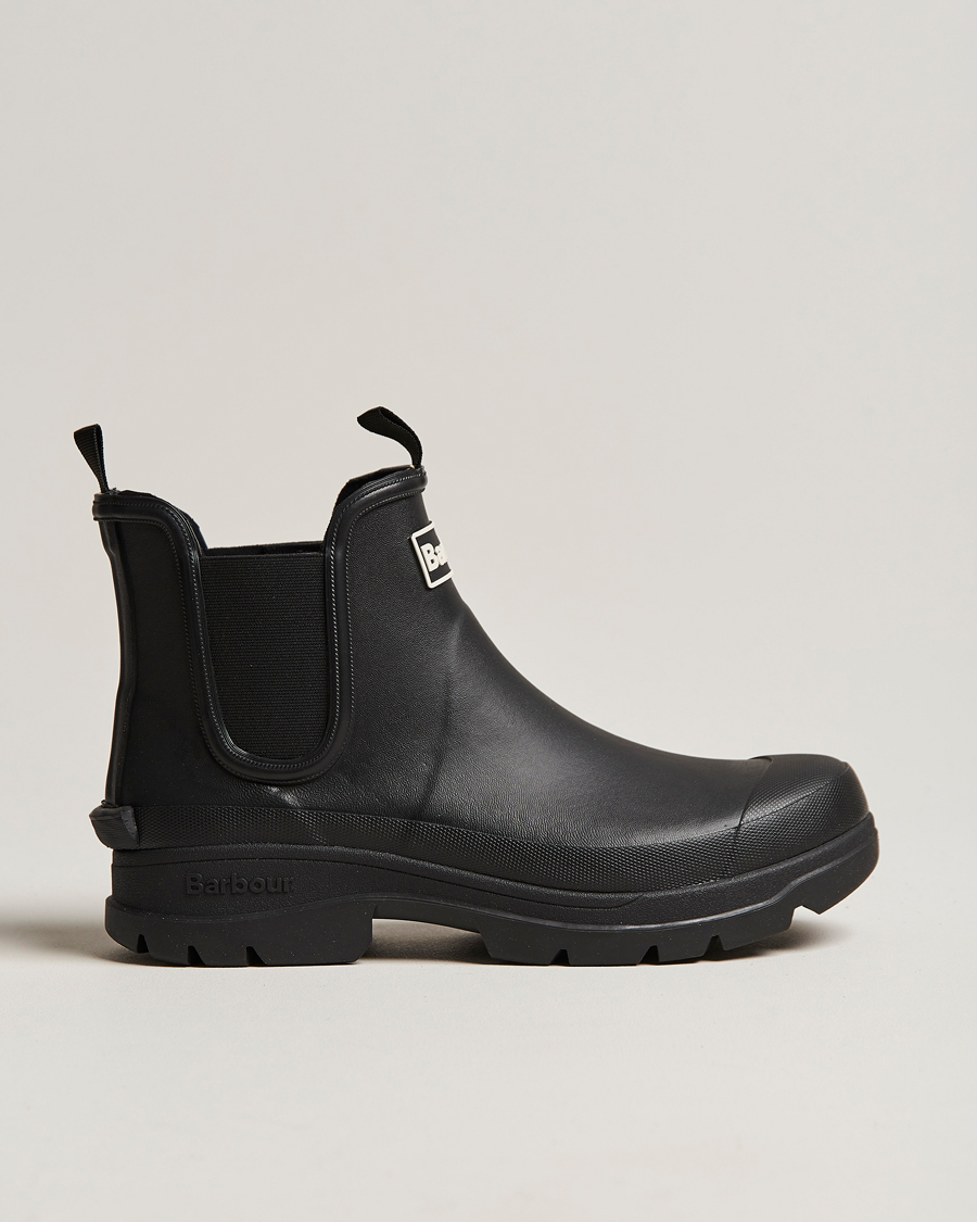 Baglæns sammenhængende Vedholdende Barbour Lifestyle Nimbus Rain Chelsea Boot Black - CareOfCarl.dk