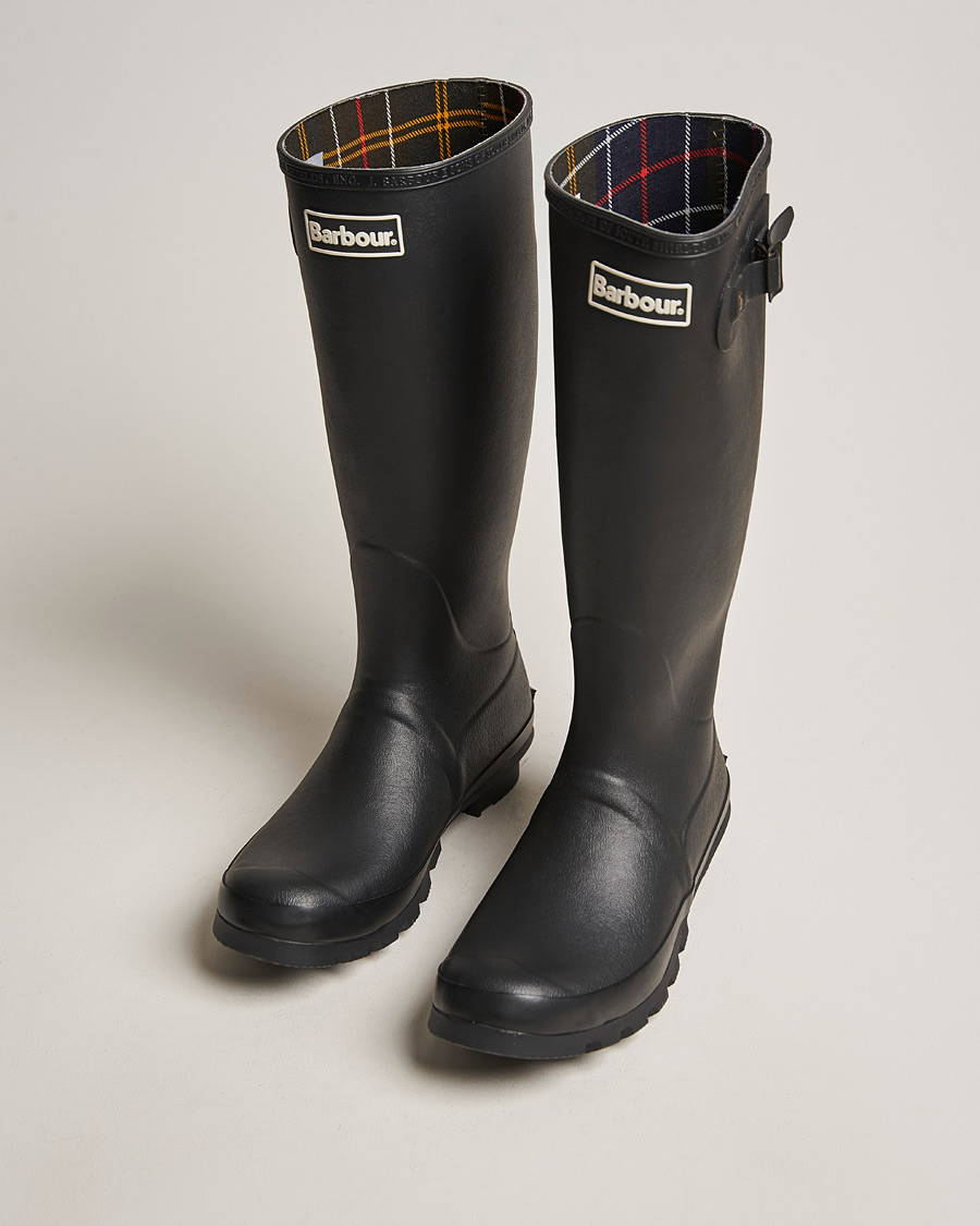 Herre | Galocher & Gummistøvler | Barbour Lifestyle | Bede High Rain Boot Black