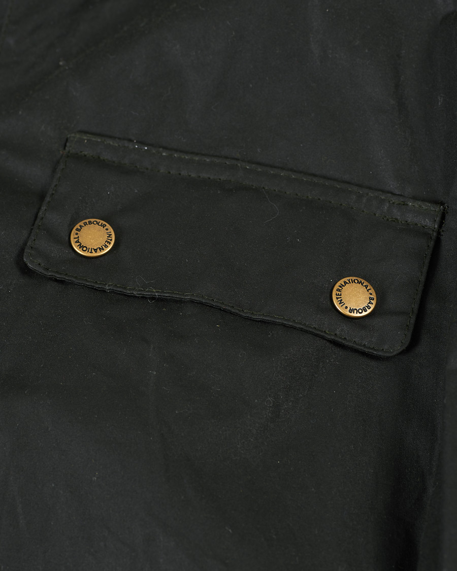 Herre | Jakker | Barbour International | Lightweight Duke Waxed Jacket Sage