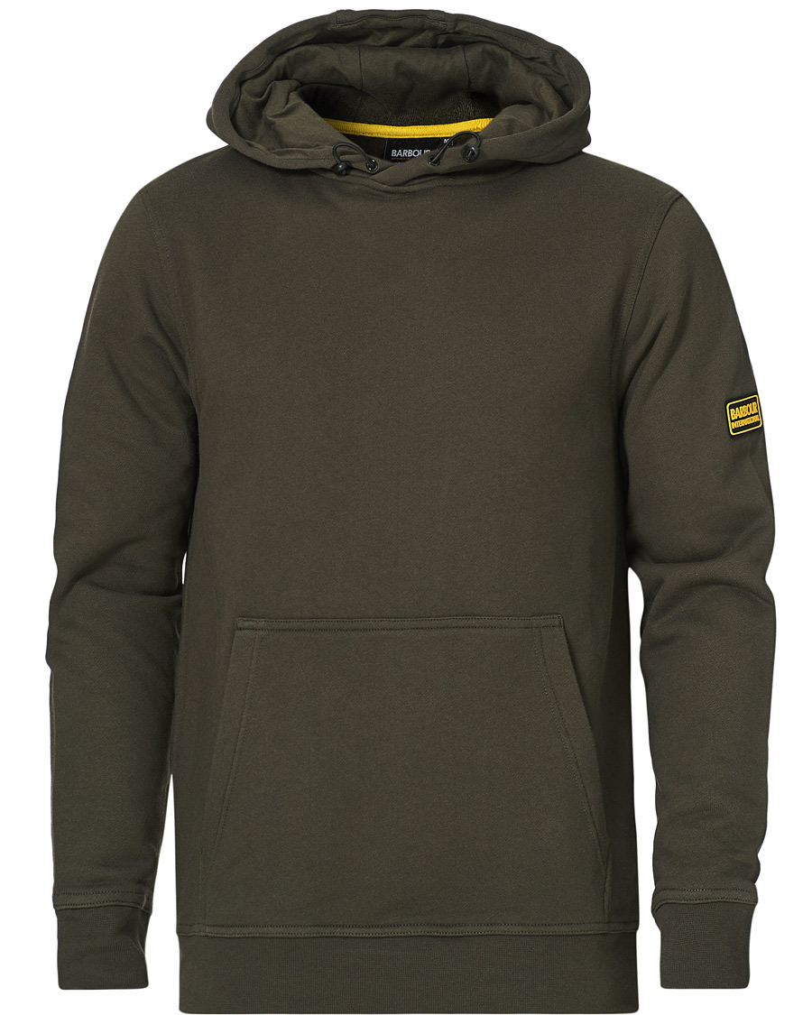 Herre | Trøjer | Barbour International | Legacy Hoodie Forest Green