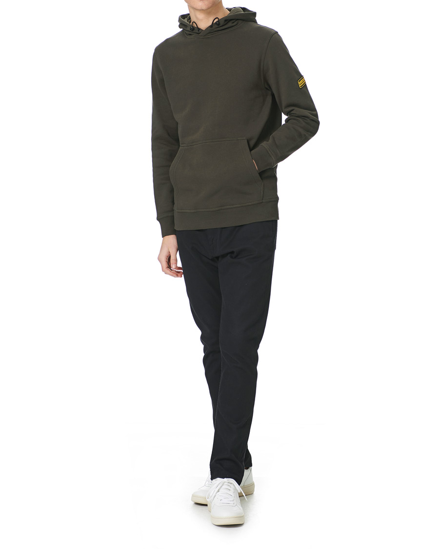 Herre | Trøjer | Barbour International | Legacy Hoodie Forest Green