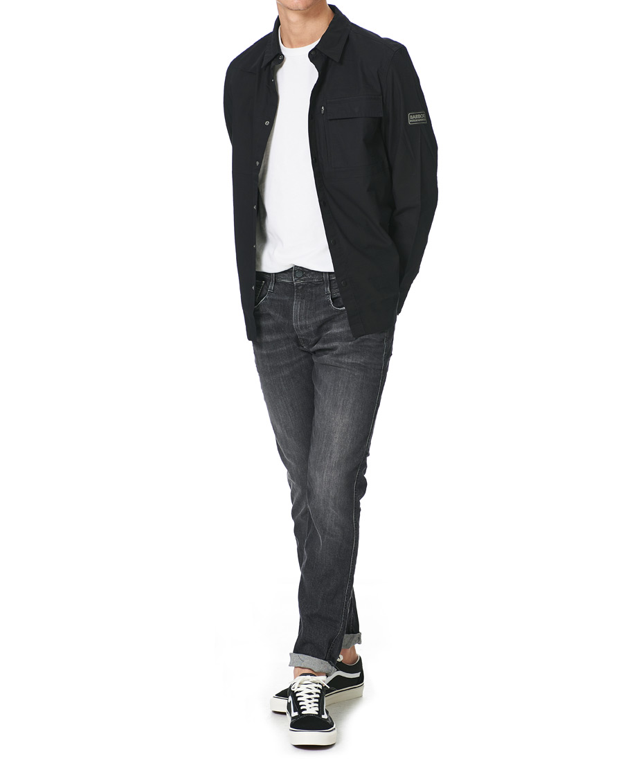 Herre | Skjorter | Barbour International | Rapid Overshirt Black