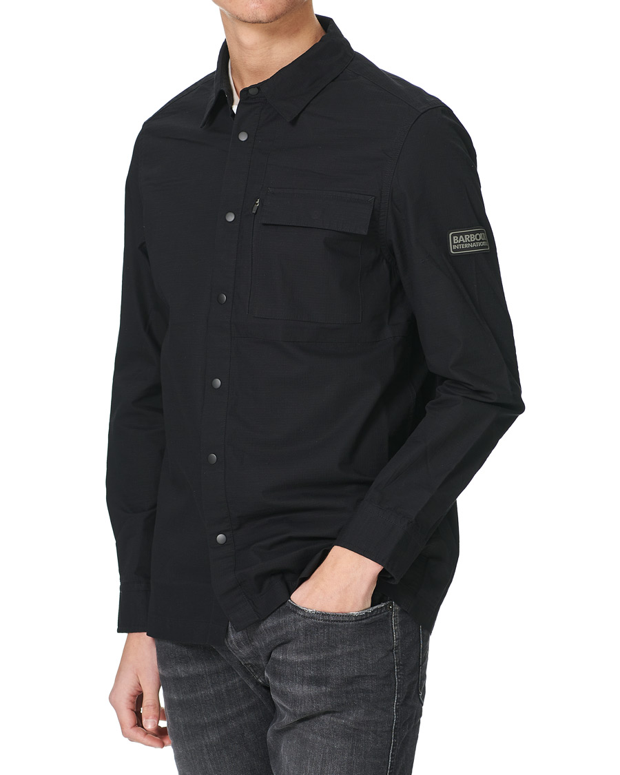Herre | Skjorter | Barbour International | Rapid Overshirt Black
